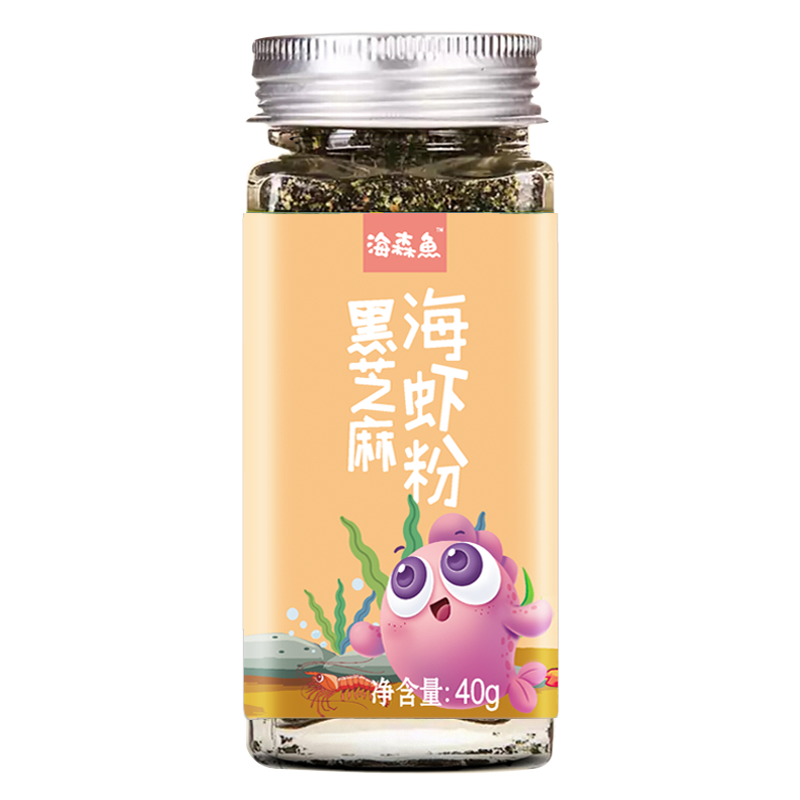 黑芝麻海虾粉 40g