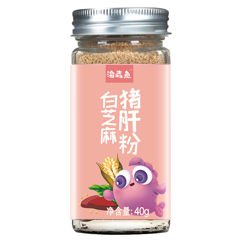 白芝麻猪肝粉 40g