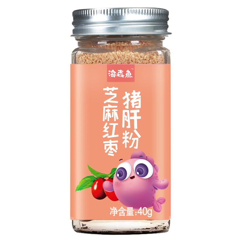 白芝麻红枣猪肝粉 40g