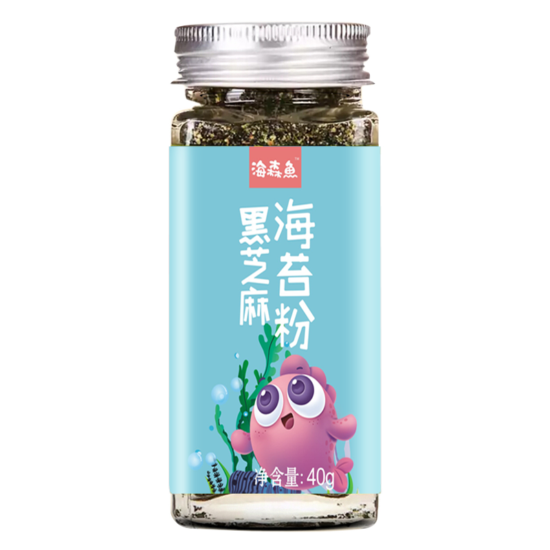 黑芝麻海苔粉 40g