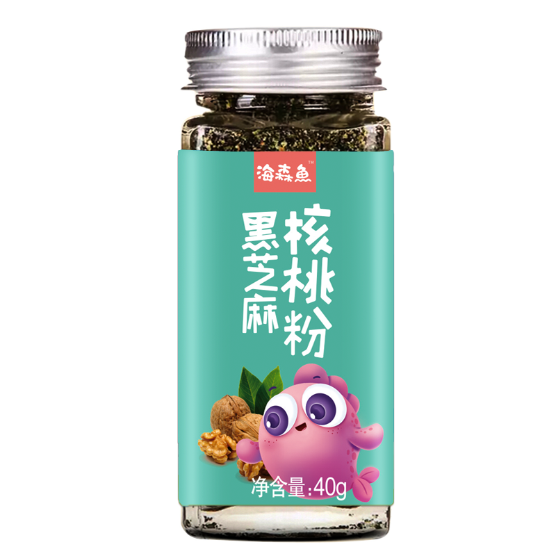 黑芝麻核桃粉 40g