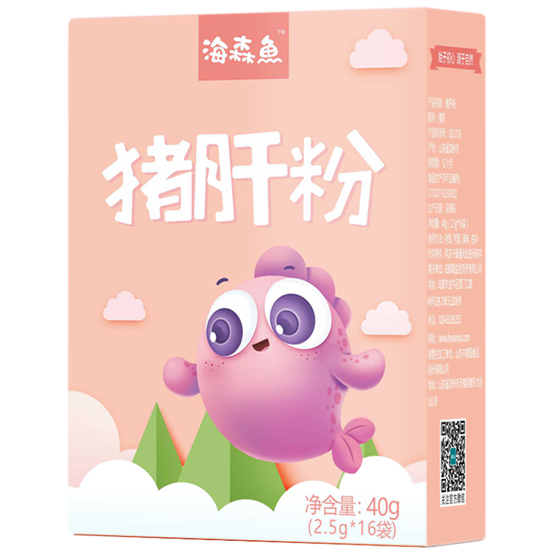 纯猪肝粉2.5g*16袋独立包装